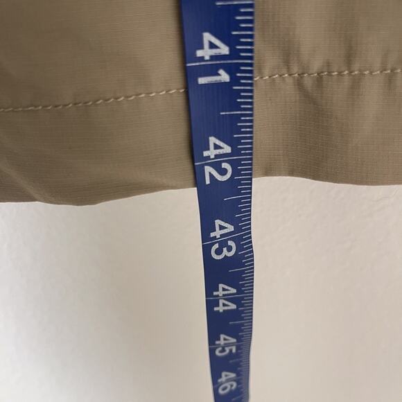 North Face Pants Mens 38 Khaki Convertible Hiking Outdoor Zip Off Nylon Regular - Picture 7 of 16